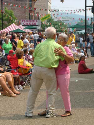 Scene from the West Virginia Italian Heritage Festival